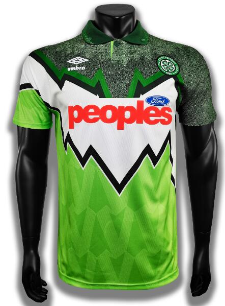 Celtic 1991/92 Away Retro Shirt Soccer Jersey