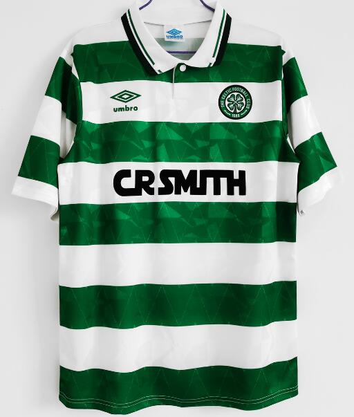Celtic 1989/91 Home Retro Shirt Soccer Jersey