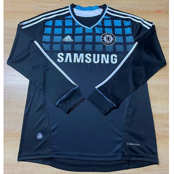 Chelsea 2011/12 Away Retro Long Sleeved Shirt Soccer Jersey