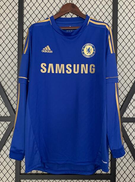 Chelsea 2012/13 Home Retro Long Sleeved Shirt Soccer Jersey