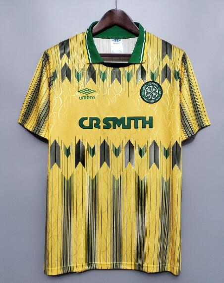 Celtic 1989/91 Away Retro Shirt Soccer Jersey