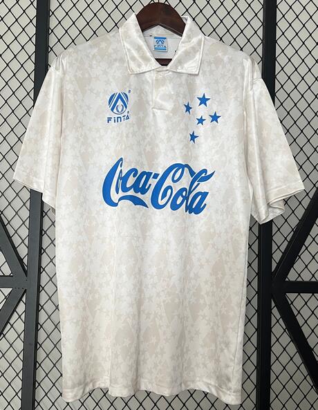Cruzeiro 1993/94 Away Retro Shirt Soccer Jersey