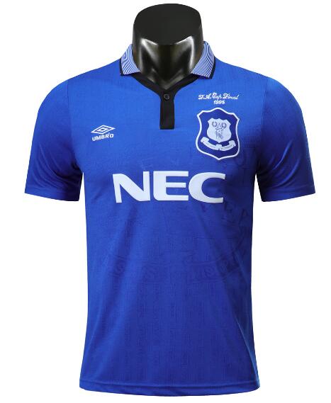 Everton 1995/96 Home Retro Shirt Soccer Jersey