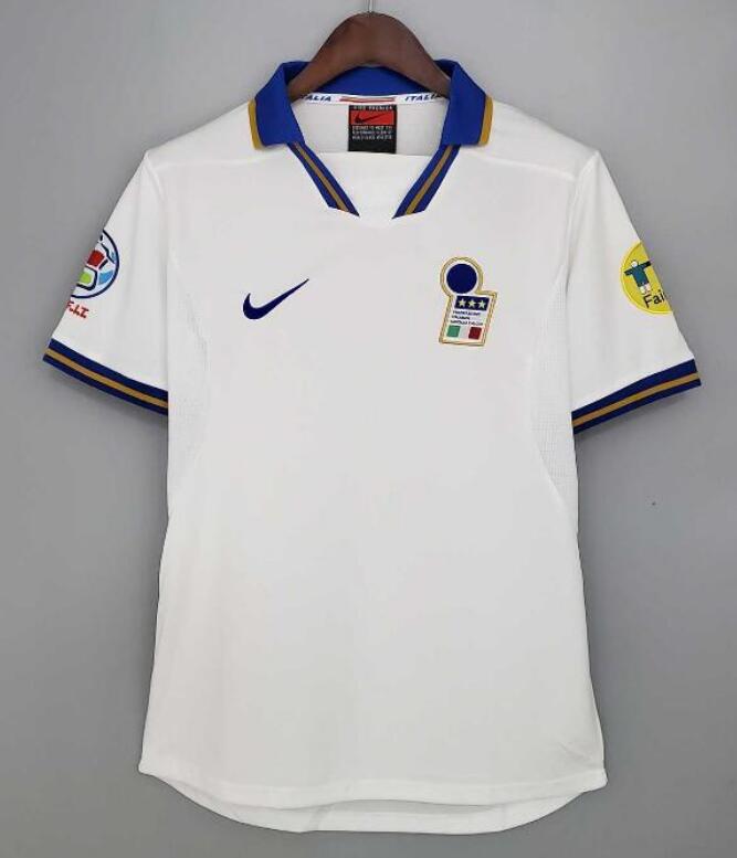 1996 Italy Away Retro Shirt Soccer Jersey