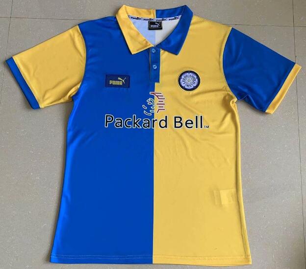 Leeds United 1998 Away Retro Shirt Soccer Jersey