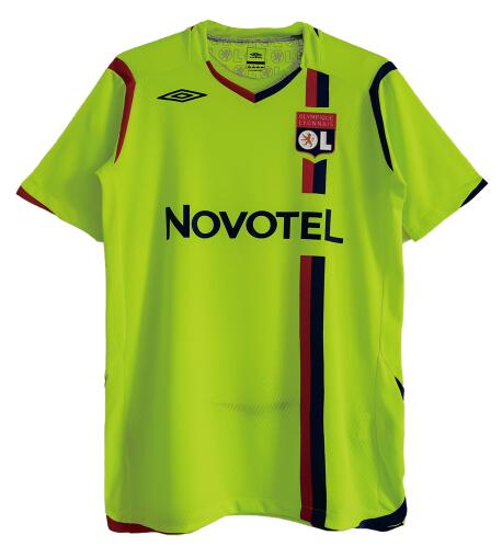 Lyon 2008/09 Away Retro Shirt Soccer Jersey