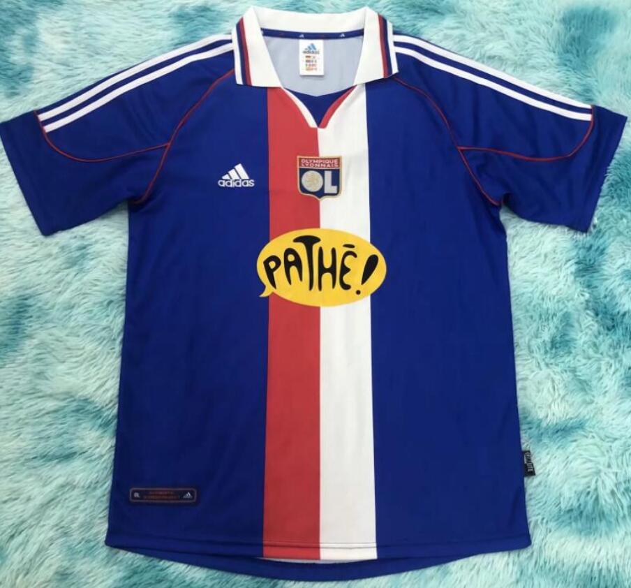 Lyon 2000/01 Third Retro Shirt Soccer Jersey