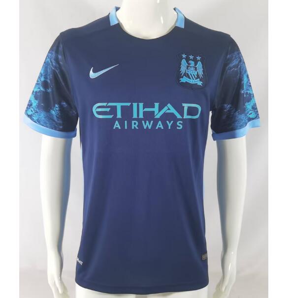 Manchester City 2015/16 Away Retro Shirt Soccer Jersey