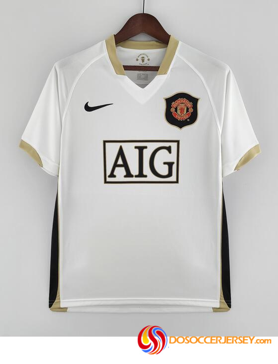 Manchester United 2006/07 Away Retro Shirt Soccer Jersey