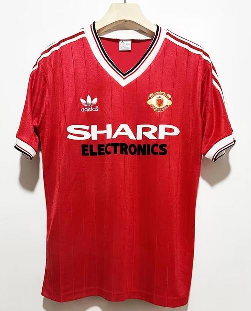 Manchester United 1982/83 Home Retro Shirt Soccer Jersey