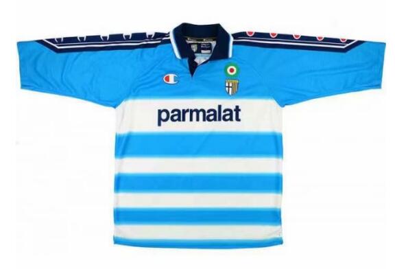 Parma 1999/2000 Third Retro Blue Shirt Soccer Jersey