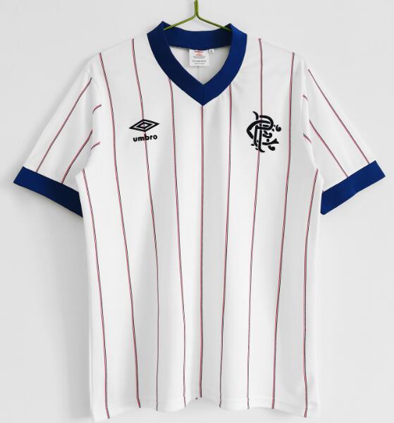 Rangers 1982/83 Away Retro Shirt Soccer Jersey