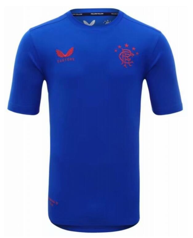 Rangers 2021/22 Blue Training Shirt