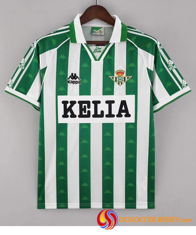 Real Betis 1996/97 Home Retro Shirt Soccer Jersey