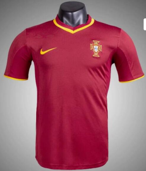 Portugal 2000 EURO CUP Home Retro Shirt Soccer Jersey
