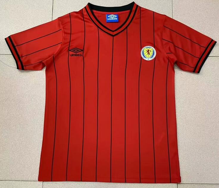 Scotland 1982 Away Retro Shirt Soccer Jersey