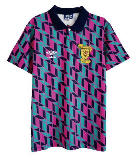 Scotland 1988/89 Away Retro Shirt Soccer Jersey