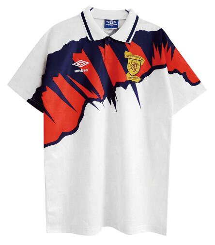 Scotland 1991/93 Away Retro Shirt Soccer Jersey