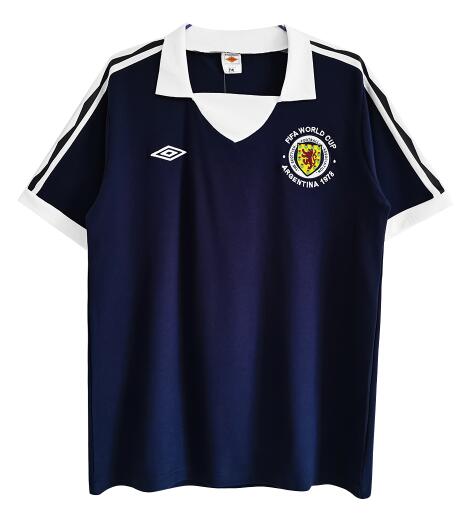 Scotland 1978 Home Retro Shirt Soccer Jersey