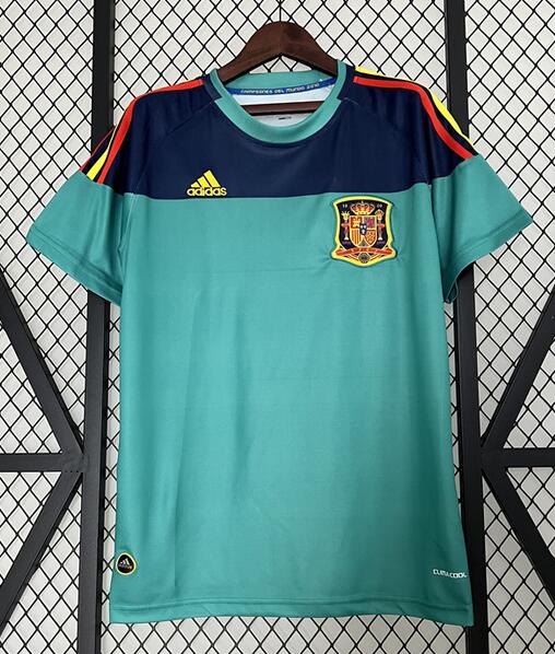 Spain 2010 Gaolkeeper Retro Shirt Soccer Jersey