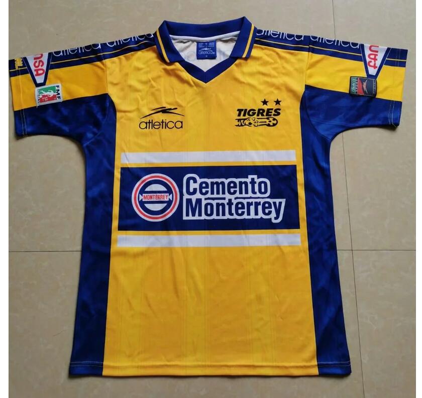 Tigres 1995 Home Retro Shirt Soccer Jersey