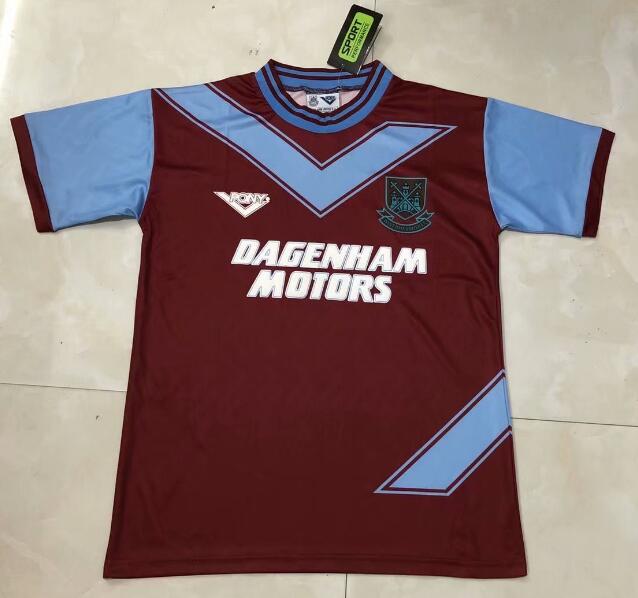 West Ham United 1993/94 Home Retro Shirt Soccer Jersey