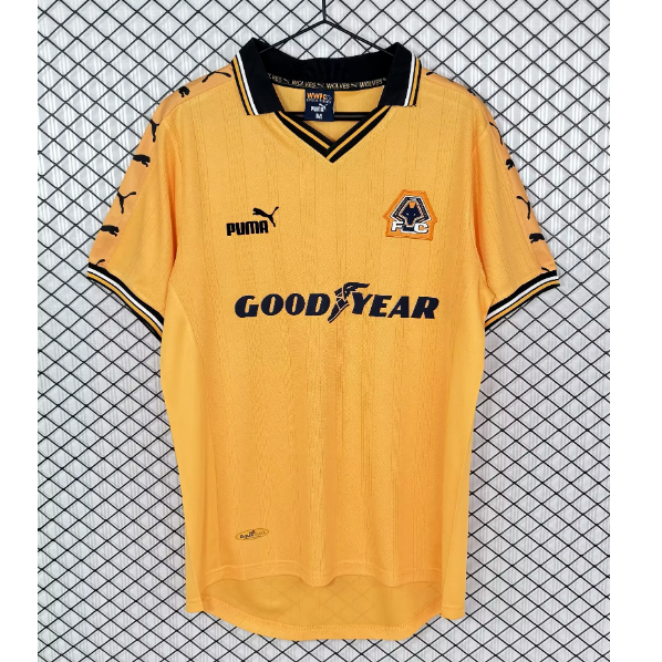 Wolverhampton Wanderers 1998/99 Home Retro Shirt Soccer Jersey