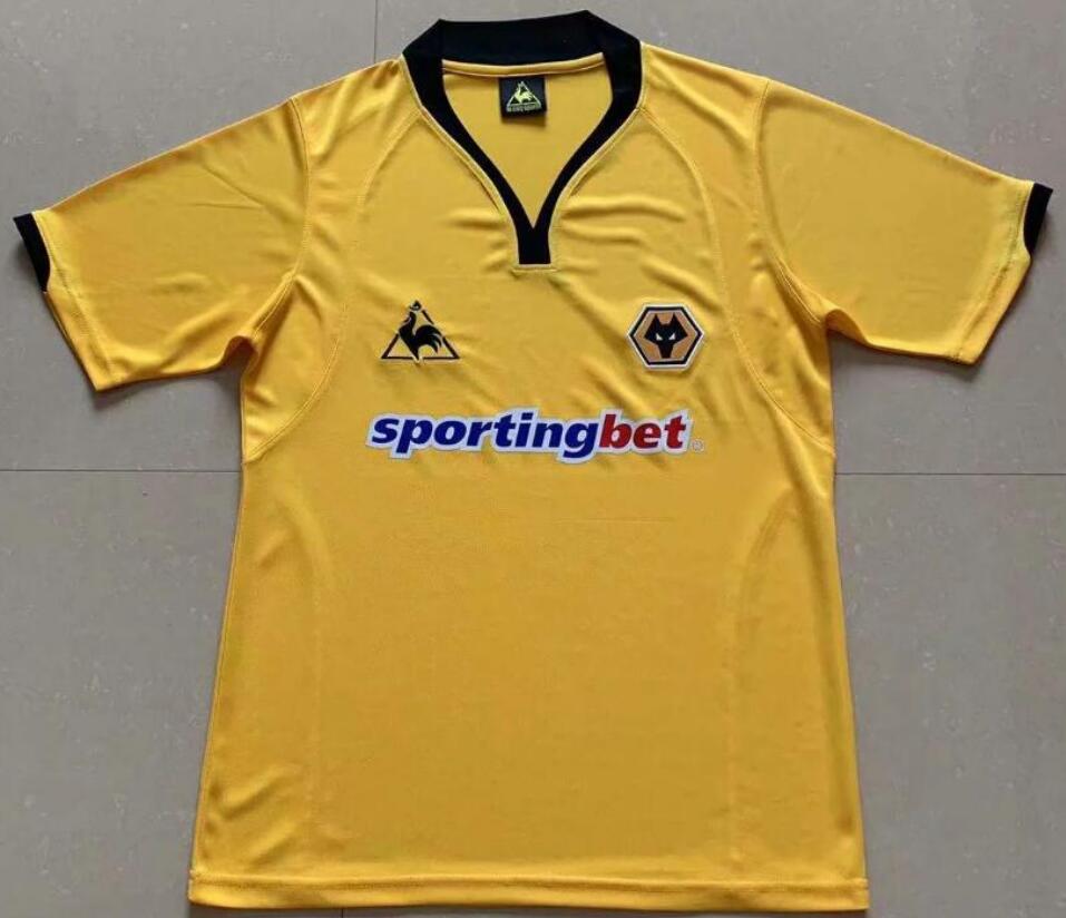 Wolverhampton Wanderers 2010 Home Retro Shirt Soccer Jersey