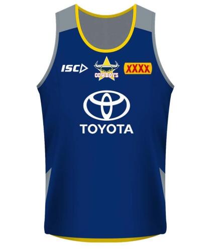 2018/19 Green Cowboy Vest Rugby Jersey