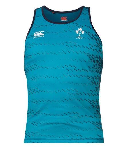 2018/19 Ireland Vest Blue Rugby Jersey