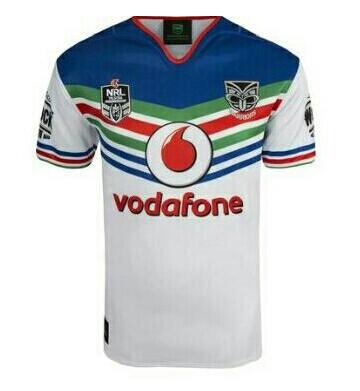2018/19 Blue And White Warriors Away Rugby Jersey