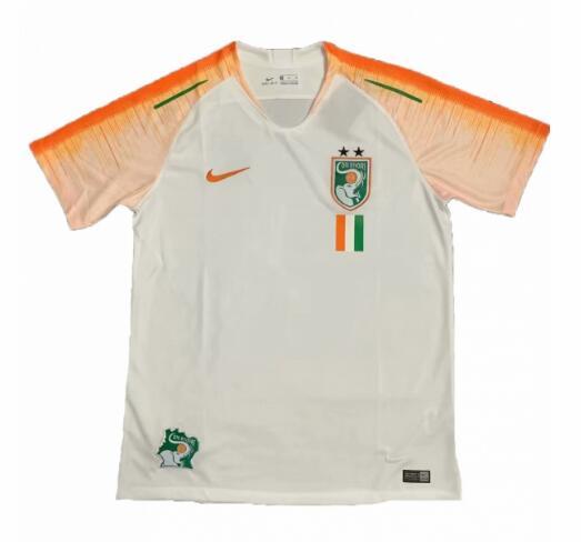 Ivory Coast 2018/19 White Training Shirt
