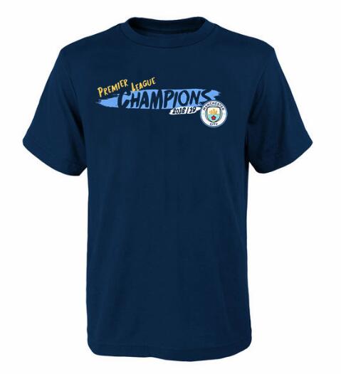 Manchester City 18/19 Navy Champion T-shirt