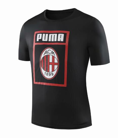AC Milan 2019/2020 Black Training Shirt