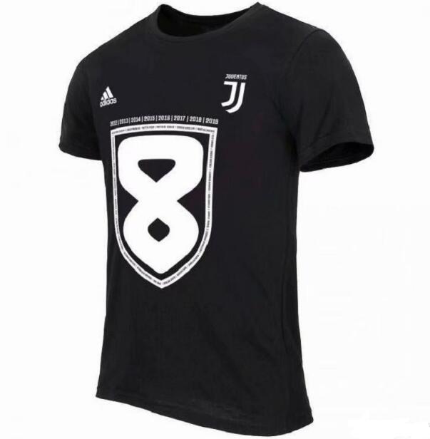 Juventus 2019/2020 Champions Black Training Shirt
