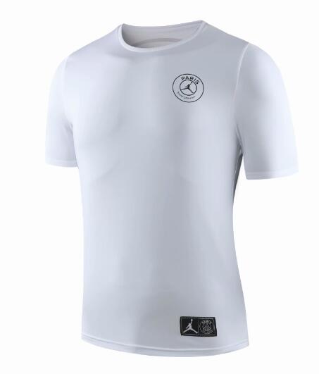 Paris Jordan 2019/2020 White Training Short Shirt