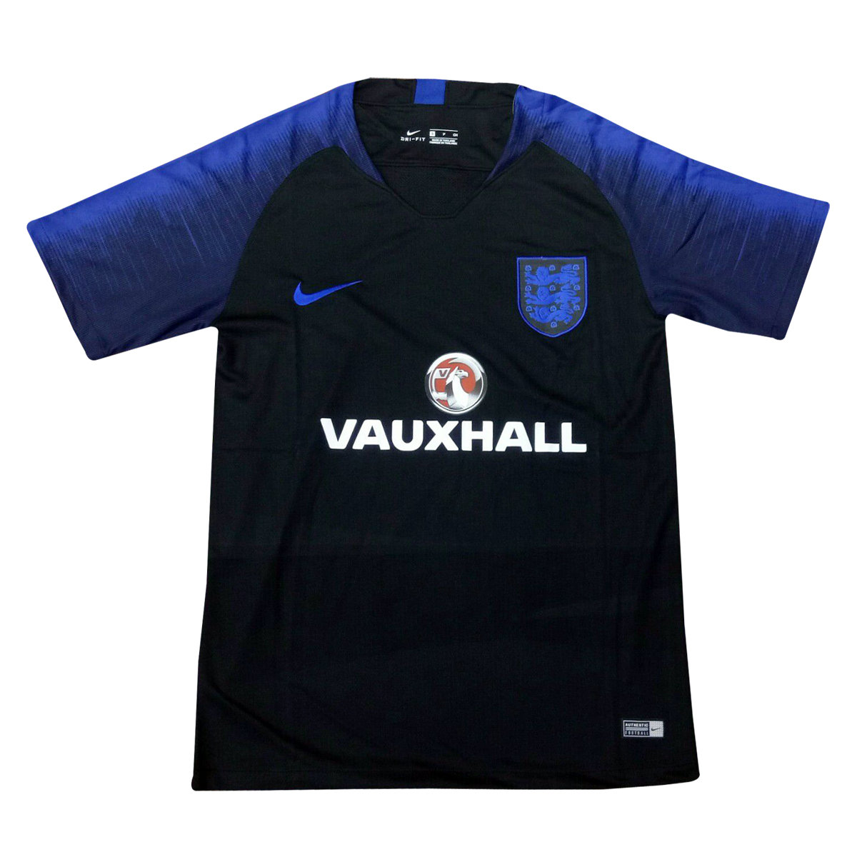 England 2018 Blue Pre-Match Training Shirt