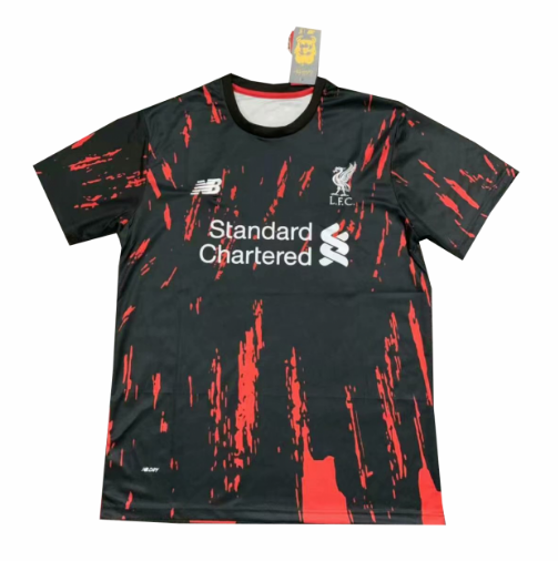 Liverpool 2019/2020 Red Black Training Shirt