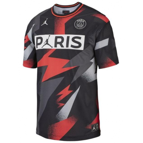 PSG 2019/2020 Black Red Training Shirt