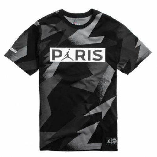 PSG 2019/2020 Black Grey Training Shirt