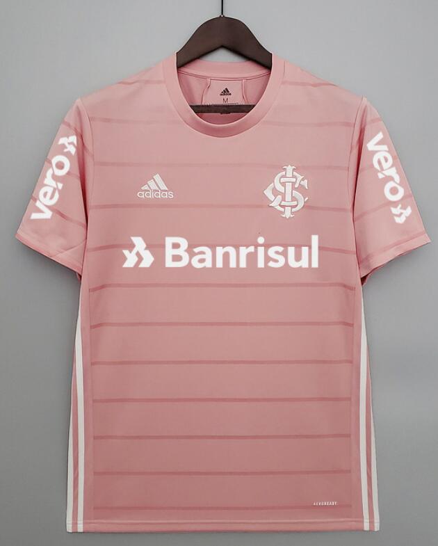 Internacional 2021/22 Special Pink Shirt Soccer Jersey With All Sponsor