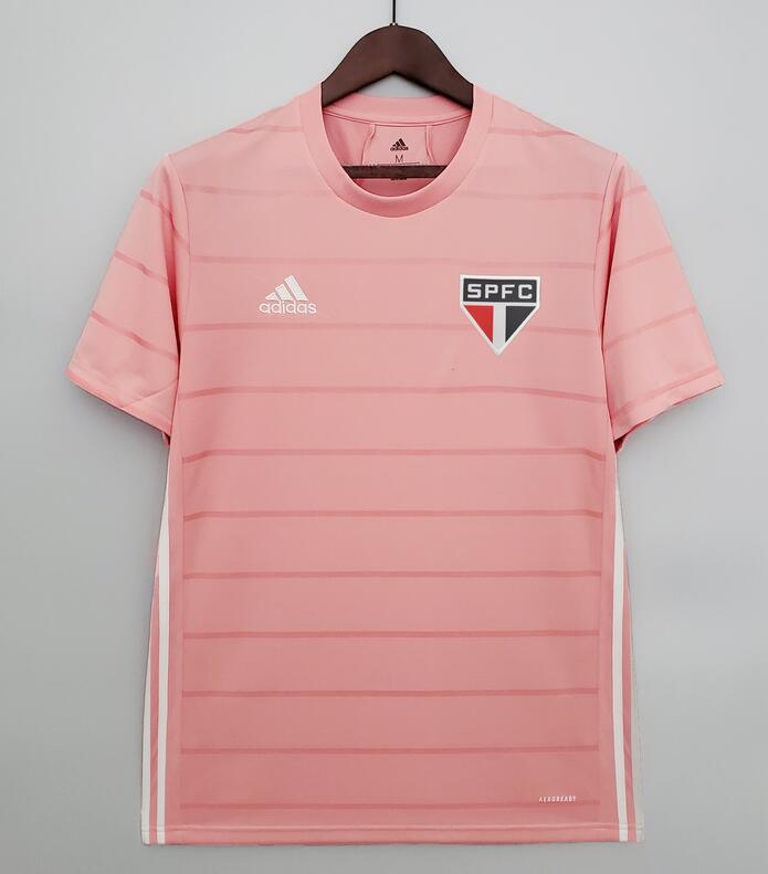 Sao Paulo 2021/22 Special Pink Shirt Soccer Jersey
