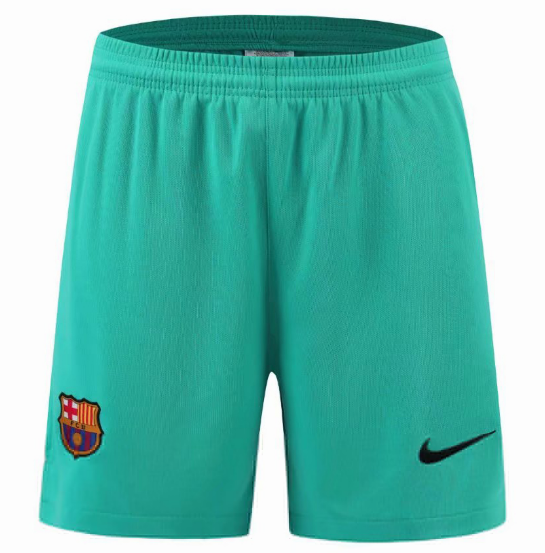 Barcelona 2019/2020 Goalkeeper Green Soccer Shorts
