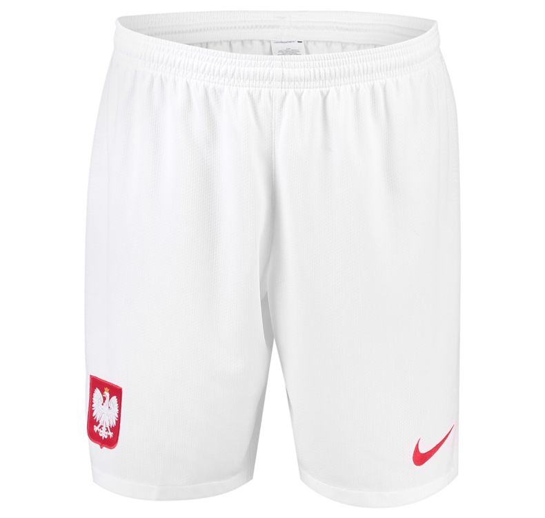 Poland 2018 World Cup Home Soccer Shorts