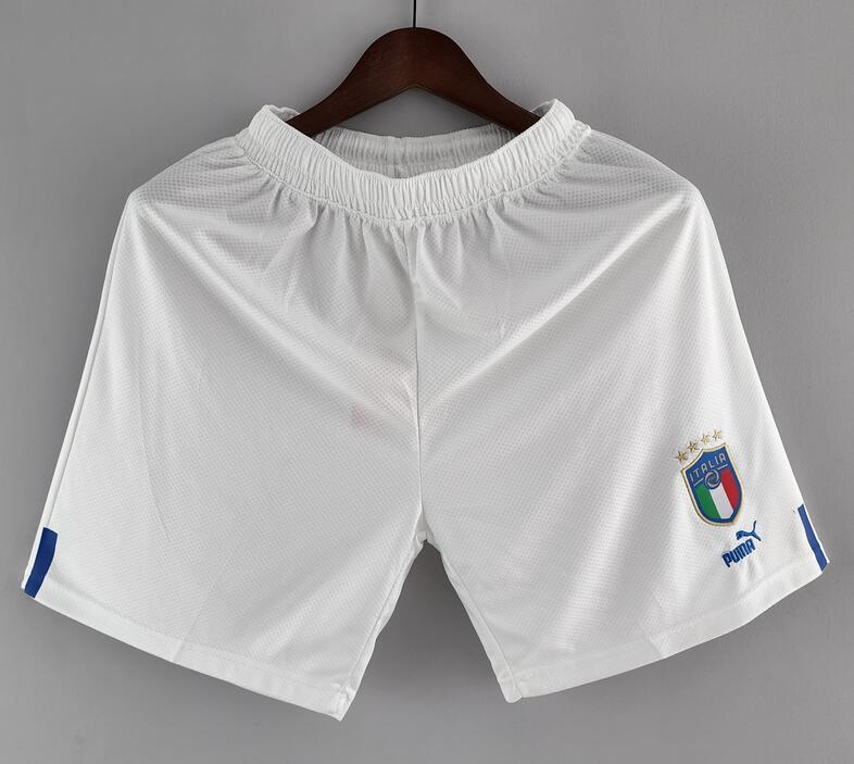 Italy 2022/23 White Soccer Shorts