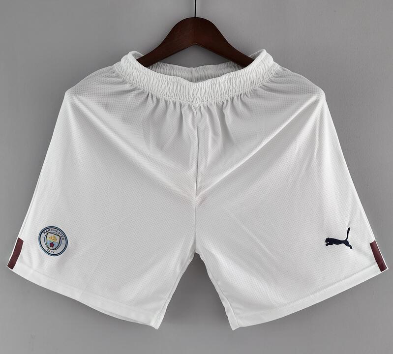 Manchester City 2022/23 Home Soccer Shorts