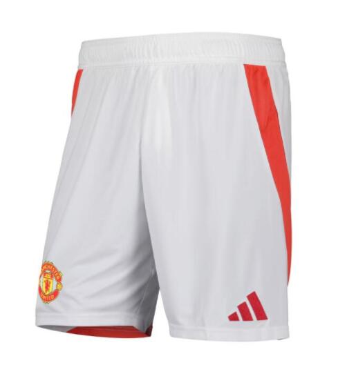 Manchester United 2024/25 Home Soccer Shorts