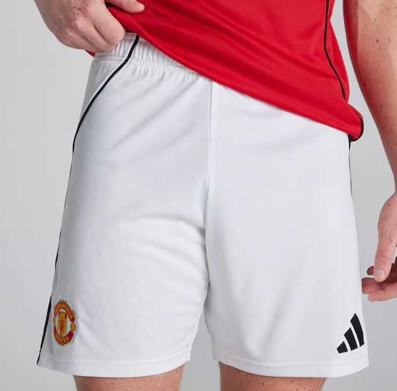 Manchester United 2025/26 Home Soccer Shorts