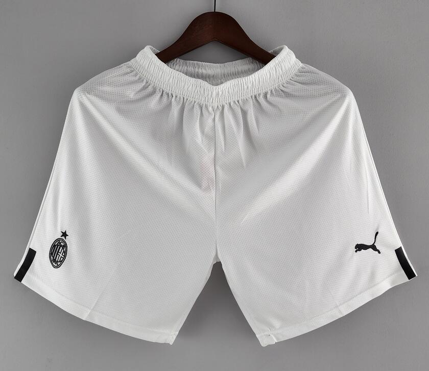 AC Milan 2022/23 White Soccer Shorts