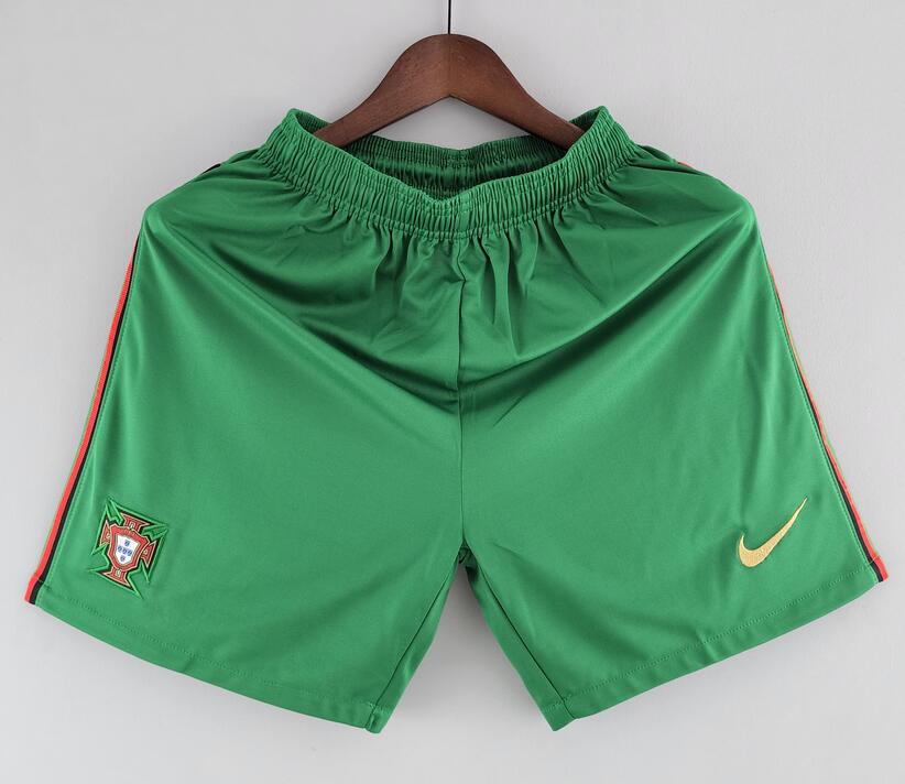 Portugal 2022/23 Green Soccer Shorts